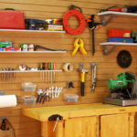 Slatwall Garage Storage Wooden Tools